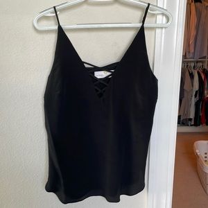 Black silk Amanda Uprichard cami size S